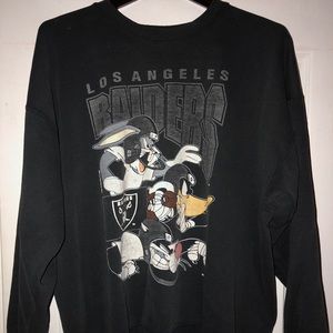Vintage LA Raiders Looney Tunes Crewneck